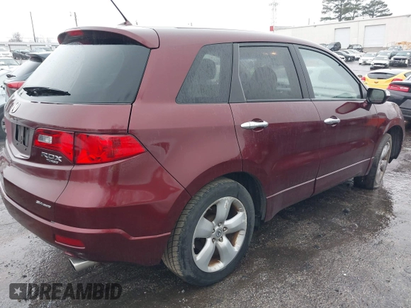 2009 Acura RDX with VIN 5J8TB18219A007826, listed as a IAAI auction lot 41554477 with 153,512 mi miles and . Bid and sale history available at DreamBid. Image 4.