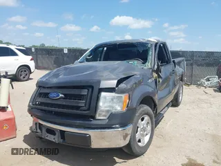 2014 Ford F-150 XL with VIN 1FTMF1CM0EFA43441, listed as a IAAI auction lot 42526218 with 232,421 mi miles and . Bid and sale history available at DreamBid. Image 6.