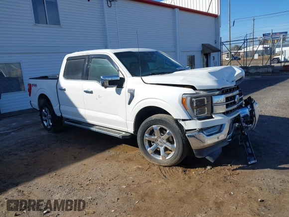2023 Ford F-150 XL with VIN 1FTFW1E8XPFA58413, listed as a IAAI auction lot 40633171 with 92,438 mi miles. Bid and sale history available at carsss.com. Image 1.