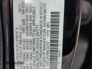 2021 Acura RDX w/Advance Package with VIN 5J8TC2H78ML032167, listed as a Copart auction lot 69178814 with Not Provided miles and Salvage Title. Bid and sale history available at carsss.com. Image 16.