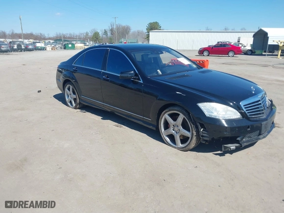 2011 Mercedes-Benz S-Class S 550 with VIN WDDNG7BB7BA398237, listed as a IAAI auction lot 41902655 with 144,321 mi miles. Bid and sale history available at carsss.com. Image 1.