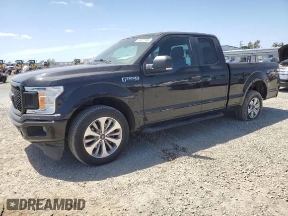 2018 Ford F-150 XL z VIN 1FTEX1CP1JKF79764, wystawiony jako Copart lot #56922245 z przebiegiem 132 440 mil mil oraz Szkoda całkowita • Salvage title. Historia ofert i sprzedaży dostępna na DreamBid. Obrazek 1.