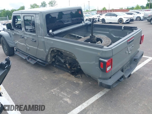 2021 Jeep Gladiator High Altitude with VIN 1C6HJTFG1ML597807, listed as a IAAI auction lot 42336812 with 46,450 mi miles and . Bid and sale history available at DreamBid. Image 3.