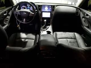 2017 Infiniti Q50 2.0t with VIN JN1CV7AP6HM642569, listed as a Copart auction lot 47852195 with 78,921 mi miles and Salvage Title. Bid and sale history available at carsss.com. Image 8.