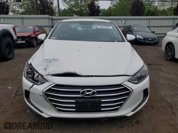 2018 Hyundai Elantra SEL z VIN 5NPD84LF5JH259640, wystawiony jako Copart lot #56842695 z przebiegiem 72 159 mil mil oraz Szkoda całkowita • Salvage title. Historia ofert i sprzedaży dostępna na DreamBid. Obrazek 5.