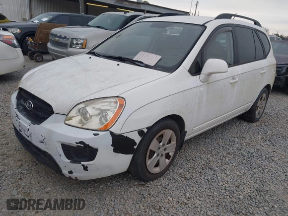 2009 Kia Rondo LX with VIN KNAFG526097252515, listed as a IAAI auction lot 41391949 with 174,583 mi miles. Bid and sale history available at carsss.com. Image 2.