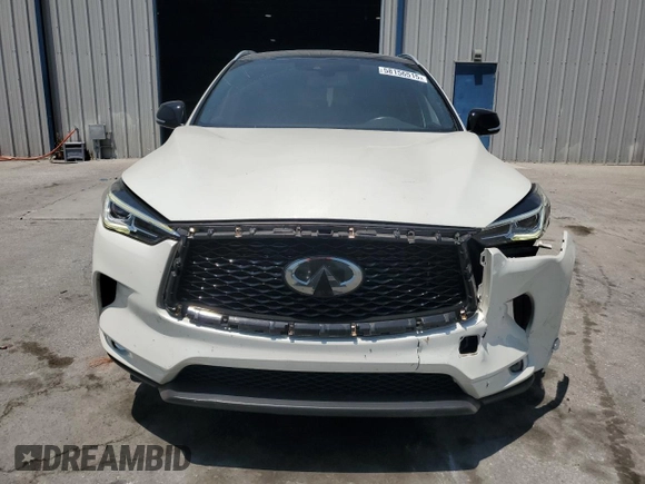 2021 Infiniti QX50 Luxe z VIN 3PCAJ5BA1MF120269, wystawiony jako Copart lot #58156515 z przebiegiem 65 464 mil mil oraz Szkoda całkowita • Salvage title. Historia ofert i sprzedaży dostępna na DreamBid. Obrazek 5.
