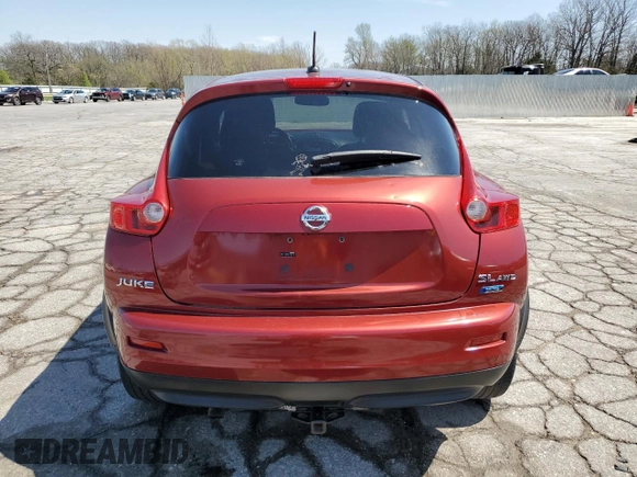 2012 Nissan Juke SL with VIN JN8AF5MVXCT106145, listed as a Copart auction lot 52358745 with 154,331 mi miles and Salvage Title. Bid and sale history available at DreamBid. Image 6.