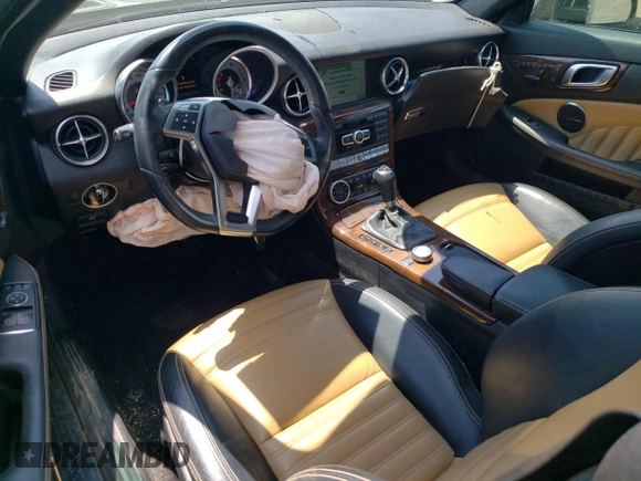 2015 Mercedes-Benz SLK-Class SLK 350 with VIN WDDPK5HA0FF110366, listed as a Copart auction lot 55655064 with 45,317 mi miles and Salvage Title. Bid and sale history available at carsss.com. Image 8.