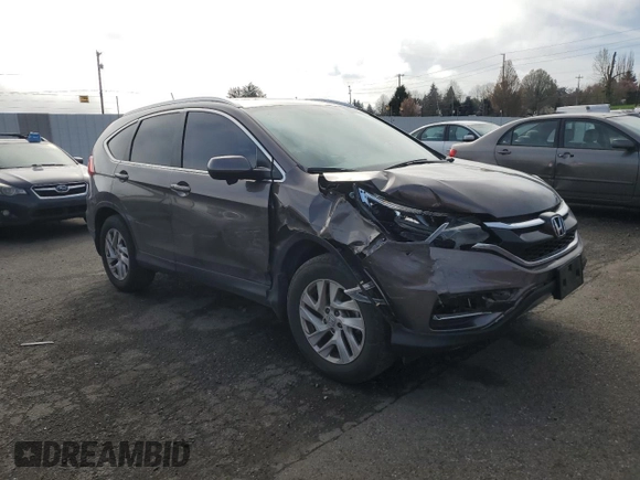 2015 Honda CR-V EX-L with VIN 2HKRM4H79FH617056, listed as a Copart auction lot 50390375 with 73,701 mi miles and Salvage Title. Bid and sale history available at carsss.com. Image 4.