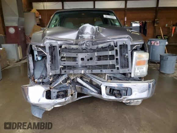 2008 Ford F-250 XL with VIN 1FTSW21548ED31563, listed as a Copart auction lot 56175005 with 173,259 mi miles and Salvage title. Bid and sale history available at DreamBid. Image 5.