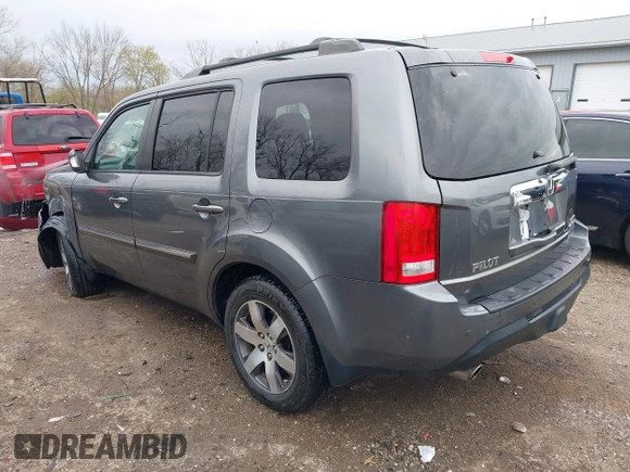 2012 Honda Pilot Touring with VIN 5FNYF4H98CB065003, listed as a IAAI auction lot 41989829 with 91,607 mi miles and . Bid and sale history available at DreamBid. Image 3.