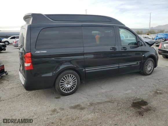 2018 Mercedes-Benz Metris Passenger Van with VIN WD4PG2EE4J3420036, listed as a Copart auction lot 79550824 with NaN miles and Salvage Title. Bid and sale history available at carsss.com. Image 3.