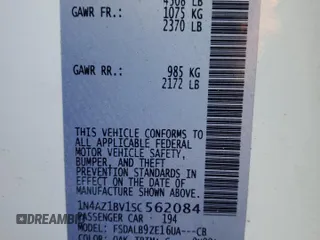 2025 Nissan LEAF S z VIN 1N4AZ1BV1SC562084, wystawiony jako Copart lot #53189765 z przebiegiem 7953 mil mil oraz Szkody całkowita. Historia ofert i sprzedaży dostępna na DreamBid. Obrazek 15.