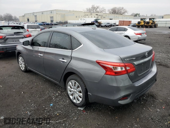 2017 Nissan Sentra SV with VIN 3N1AB7AP6HY371736, listed as a Copart auction lot 52800165 with 63,037 mi miles and Salvage Title. Bid and sale history available at carsss.com. Image 2.