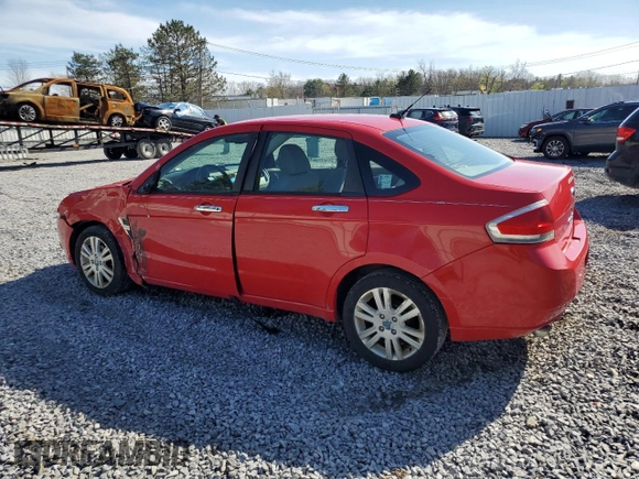 2008 Ford Focus SE with VIN 1FAHP35N58W182006, listed as a Copart auction lot 53599705 with 194,076 mi miles and Salvage Title. Bid and sale history available at carsss.com. Image 2.