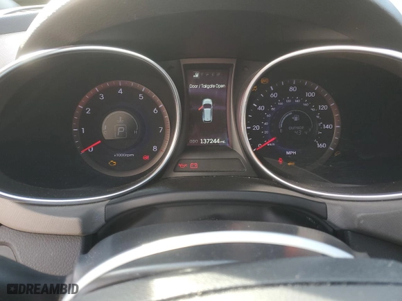 2014 Hyundai Santa Fe Sport with VIN 5XYZUDLB3EG218838, listed as a Copart auction lot 51336625 with 137,244 mi miles and Clean Title. Bid and sale history available at carsss.com. Image 9.