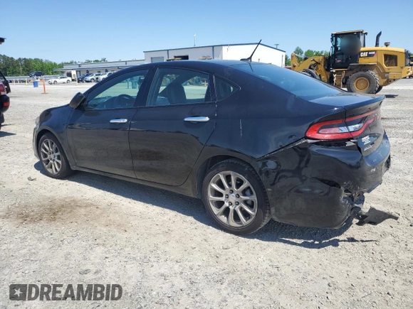 2013 Dodge Dart Limited with VIN 1C3CDFCA2DD293265, listed as a Copart auction lot 55633745 with 96,380 mi miles and Salvage title. Bid and sale history available at DreamBid. Image 2.