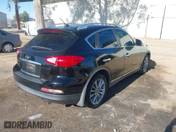 2011 Infiniti EX Journey with VIN JN1AJ0HP4BM801063, listed as a IAAI auction lot 41841520 with 159,802 mi miles. Bid and sale history available at carsss.com. Image 4.