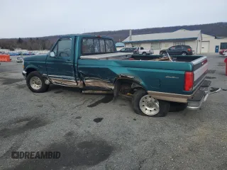 1996 Ford F-150 Special with VIN 1FTEF15N7TNA16945, listed as a Copart auction lot 46089575 with 0 mi miles and Salvage Title. Bid and sale history available at carsss.com. Image 2.