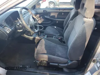 2001 Honda Civic EX with VIN 1HGEM22931L806689, listed as a Copart auction lot 72966564 with 187,140 mi miles and Salvage Title. Bid and sale history available at carsss.com. Image 7.