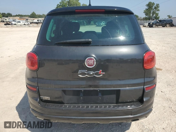 2019 FIAT 500L Trekking with VIN ZFBNFADH4KZ042473, listed as a Copart auction lot 68453534 with 105,532 mi miles and Salvage Title. Bid and sale history available at carsss.com. Image 6.