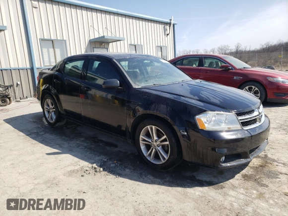 2012 Dodge Avenger SXT Plus with VIN 1C3CDZEG6CN211579, listed as a Copart auction lot 48684235 with 164,807 mi miles and Clean Title. Bid and sale history available at carsss.com. Image 4.