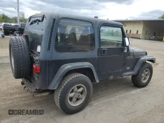 1997 Jeep Wrangler SE with VIN 1J4FY29P4VP486190, listed as a Copart auction lot 72914794 with 125,406 mi miles and Clean Title. Bid and sale history available at carsss.com. Image 3.