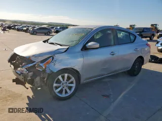 2019 Nissan Versa SV with VIN 3N1CN7AP2KL864835, listed as a Copart auction lot 55105095 with 129,341 mi miles and Salvage title. Bid and sale history available at DreamBid. Image 1.