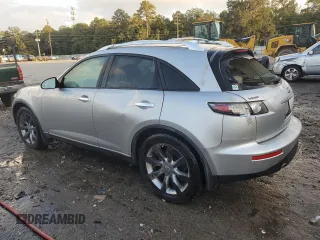 2005 Infiniti FX35 with VIN JNRAS08W65X204274, listed as a Copart auction lot 76914674 with 175,999 mi miles and Salvage Title. Bid and sale history available at carsss.com. Image 2.