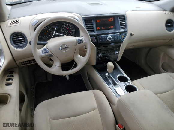 2015 Nissan Pathfinder Platinum with VIN 5N1AR2MN4FC608022, listed as a Copart auction lot 42401295 with 190,722 mi miles and Salvage Title. Bid and sale history available at carsss.com. Image 8.