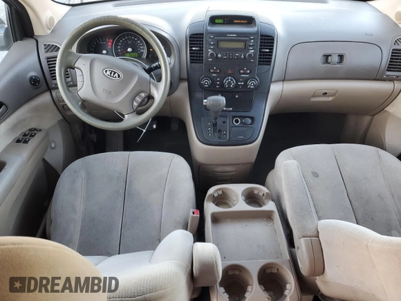2008 Kia Sedona EX with VIN KNDMB233886214336, listed as a Copart auction lot 81980824 with 166,499 mi miles and Salvage Title. Bid and sale history available at carsss.com. Image 8.