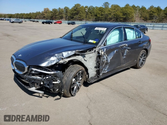 2020 BMW 3 Series 330i xDrive with VIN 3MW5R7J01L8B16253, listed as a Copart auction lot 45472213 with 31,731 mi miles and . Bid and sale history available at DreamBid. Image 1.