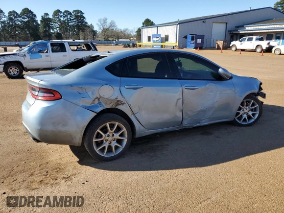 2013 Dodge Dart SXT with VIN 1C3CDFBA5DD292421, listed as a Copart auction lot 46932105 with 141,791 mi miles and Salvage Title. Bid and sale history available at carsss.com. Image 3.