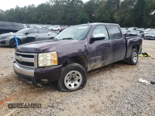 2008 Chevrolet Silverado 1500 1LT with VIN 2GCEC130081124610, listed as a Copart auction lot 45158565 with 327,843 mi miles and Salvage Title. Bid and sale history available at DreamBid. Image 1.