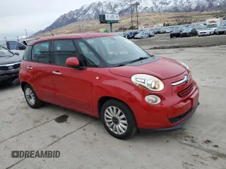 2014 FIAT 500L Easy with VIN ZFBCFABH3EZ019426, listed as a Copart auction lot 86771374 with 97,550 mi miles and Salvage Title. Bid and sale history available at carsss.com. Image 4.