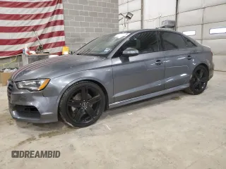 2016 Audi A3 1.8T Premium with VIN WAUA7GFF1G1089941, listed as a Copart auction lot 46140315 with 76,488 mi miles and Salvage Title. Bid and sale history available at carsss.com. Image 1.