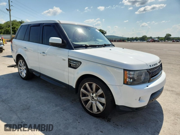 2012 Land Rover Range Rover Sport SC with VIN SALSH2E47CA749975, listed as a Copart auction lot 62076255 with Not provided miles and Clean title. Bid and sale history available at DreamBid. Image 4.