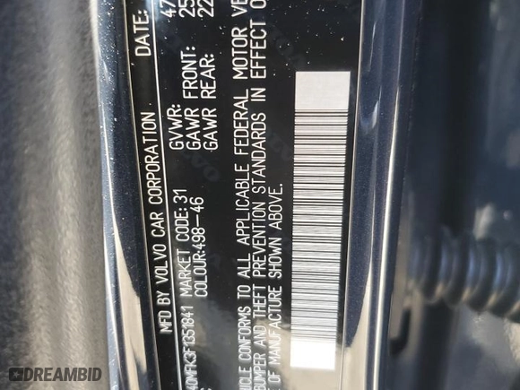 2015 Volvo S60 T5 Drive-E Premier with VIN YV140MFK3F1351841, listed as a Copart auction lot 50526425 with 180,825 mi miles and Salvage Title. Bid and sale history available at carsss.com. Image 14.