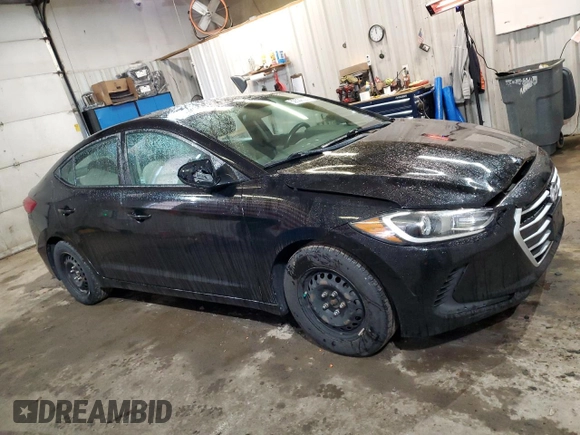 2018 Hyundai Elantra SE z VIN KMHD74LFXJU512214, wystawiony jako Copart lot #50539025 z przebiegiem 76 068 mil mil oraz Szkoda całkowita • Salvage title. Historia ofert i sprzedaży dostępna na DreamBid. Obrazek 4.