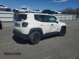 2020 Jeep Renegade Altitude with VIN ZACNJABBXLPL83867, listed as a Copart auction lot 53523955 with 59,045 mi miles and Salvage title. Bid and sale history available at DreamBid. Image 3.