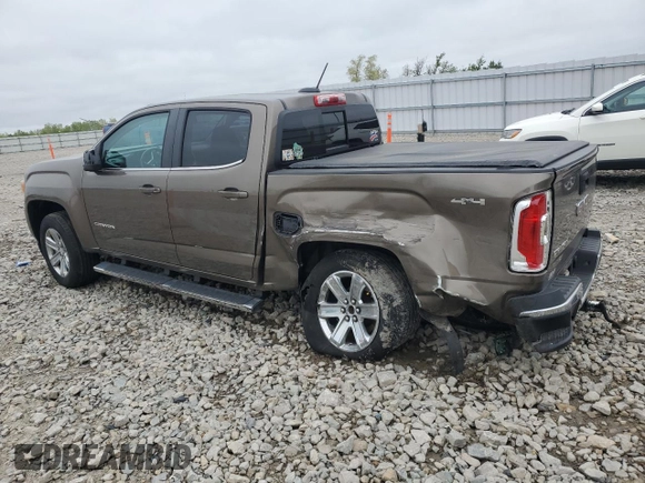2016 GMC Canyon 4WD SLE z VIN 1GTG6CE38G1303839, wystawiony jako Copart lot #57387295 z przebiegiem 87 945 mil mil oraz Nie do naprawy. Historia ofert i sprzedaży dostępna na DreamBid. Obrazek 2.