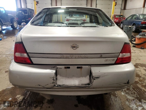 2001 Nissan Altima GXE with VIN 1N4DL01D11C184591, listed as a Copart auction lot 41699465 with 104,431 mi miles and Salvage Title. Bid and sale history available at carsss.com. Image 6.