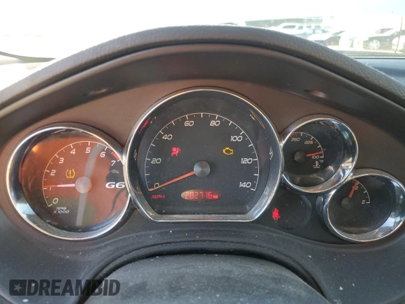 2008 Pontiac G6 with VIN 1G2ZG57N684103482, listed as a Copart auction lot 46372455 with 282,716 mi miles and Salvage Title. Bid and sale history available at carsss.com. Image 9.