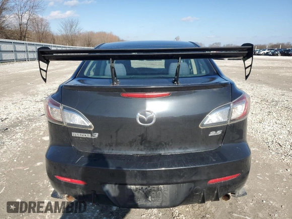 2010 Mazda 3 S Sport with VIN JM1BL1S52A1225692, listed as a Copart auction lot 86987144 with 169,050 mi miles and Salvage Title. Bid and sale history available at DreamBid. Image 6.