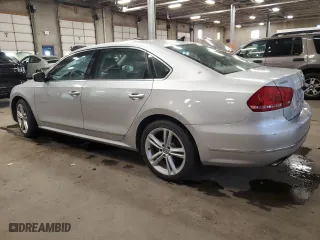 2013 Volkswagen Passat SEL Premium with VIN 1VWCM7A32DC115462, listed as a Copart auction lot 83862334 with 155,597 mi miles and Clean Title. Bid and sale history available at carsss.com. Image 2.