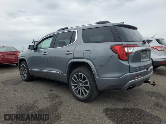 2020 GMC Acadia Denali with VIN 1GKKNXLS6LZ176328, listed as a Copart auction lot 58144725 with 70,321 mi miles and Salvage title. Bid and sale history available at DreamBid. Image 2.