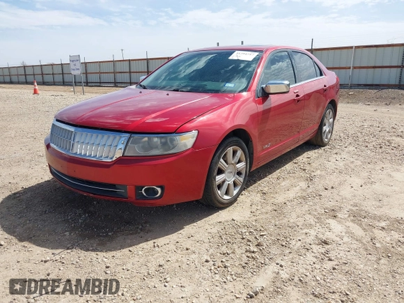2007 Lincoln MKZ with VIN 3LNHM26TX7R640386, listed as a IAAI auction lot 41794717 with 166,907 mi miles. Bid and sale history available at carsss.com. Image 2.