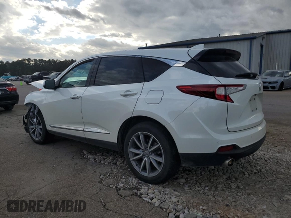 2021 Acura RDX w/Technology Package with VIN 5J8TC2H53ML030678, listed as a Copart auction lot 82257154 with 44,114 mi miles and Salvage Title. Bid and sale history available at carsss.com. Image 2.