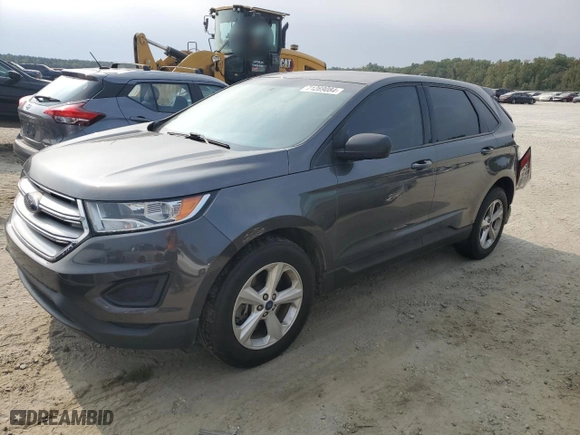 2017 Ford Edge SE with VIN 2FMPK4G93HBB14634, listed as a Copart auction lot 71269084 with 132,056 mi miles and Salvage Title. Bid and sale history available at carsss.com. Image 1.